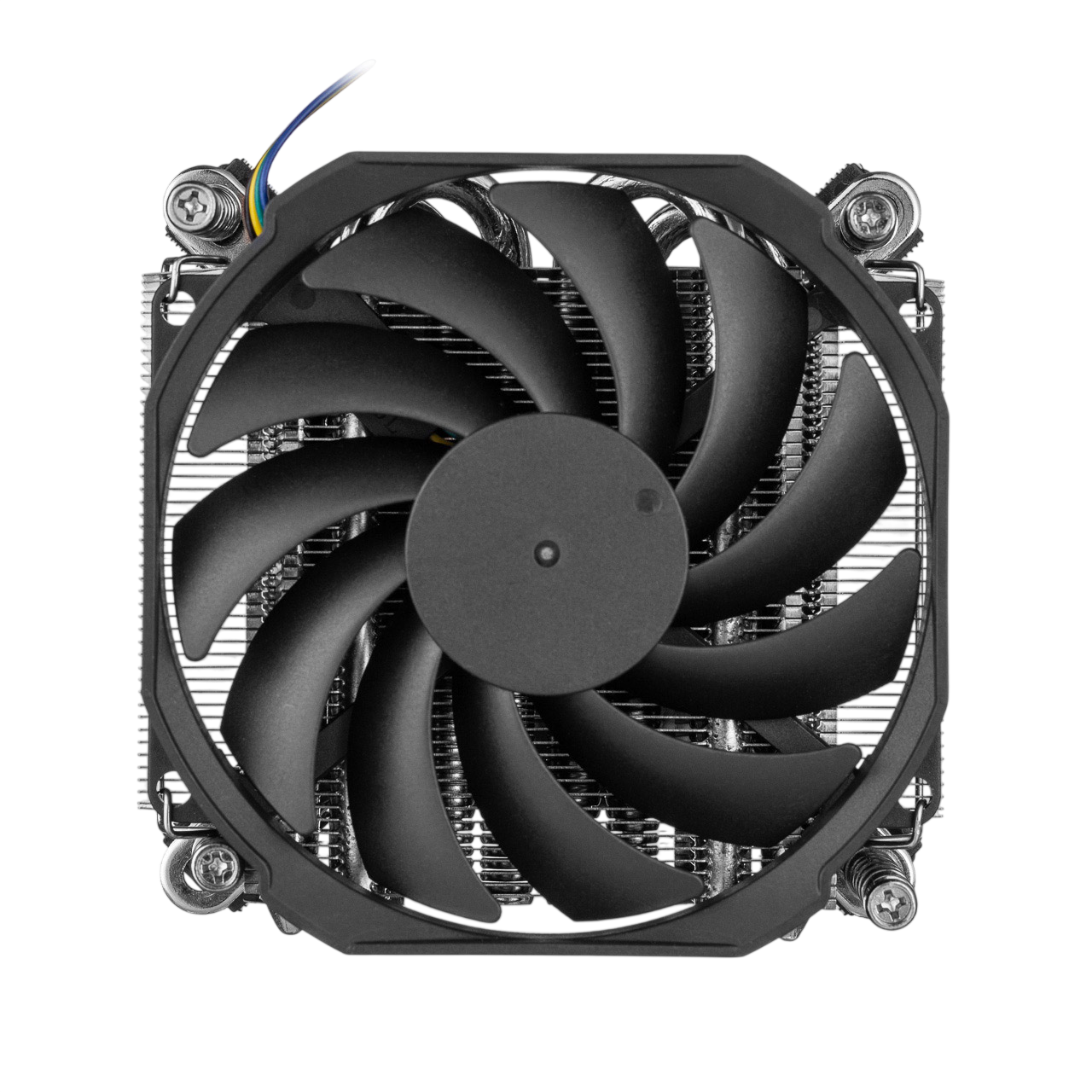 Кулер для процессора ПК / Foxline DB32i / Кулер для процессора ПК/ CPU Cooler Foxline DB32i (125W, 4-pin PWM, 32mm, Al/Cu, 4x6mm, 1x90mm, 41.46CFM, 33dBA, 3400RPM, S 1851/1700/1200/115X, Black)