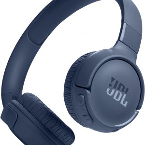 Гарнитура накладные / JBL JBLT520BTBLU / Гарнитура накладные JBL Tune 520BT синий беспроводные bluetooth оголовье (JBLT520BTBLU)