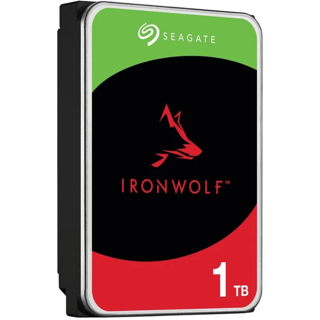 Жесткий диск / Seagate ST1000VN008 / Жесткий диск/ HDD Seagate SATA IRONWOLF 1TB 5400rpm 256Mb 1 year warranty (replacement ST1000VN002, ST1000DM014, WD10EFRX, WD10EZEX)