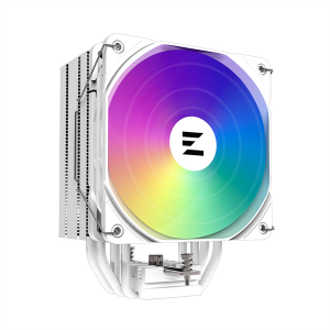 ZALMAN CNPS9X PERFORMA PLUS ARGB WHITE, 120mm FAN, 4 HEAT PIPES, 4-PIN PWM, 600-2000 RPM, 29.7DBA MAX, HYDRO BEARING, FULL SOCKET SUPPORT