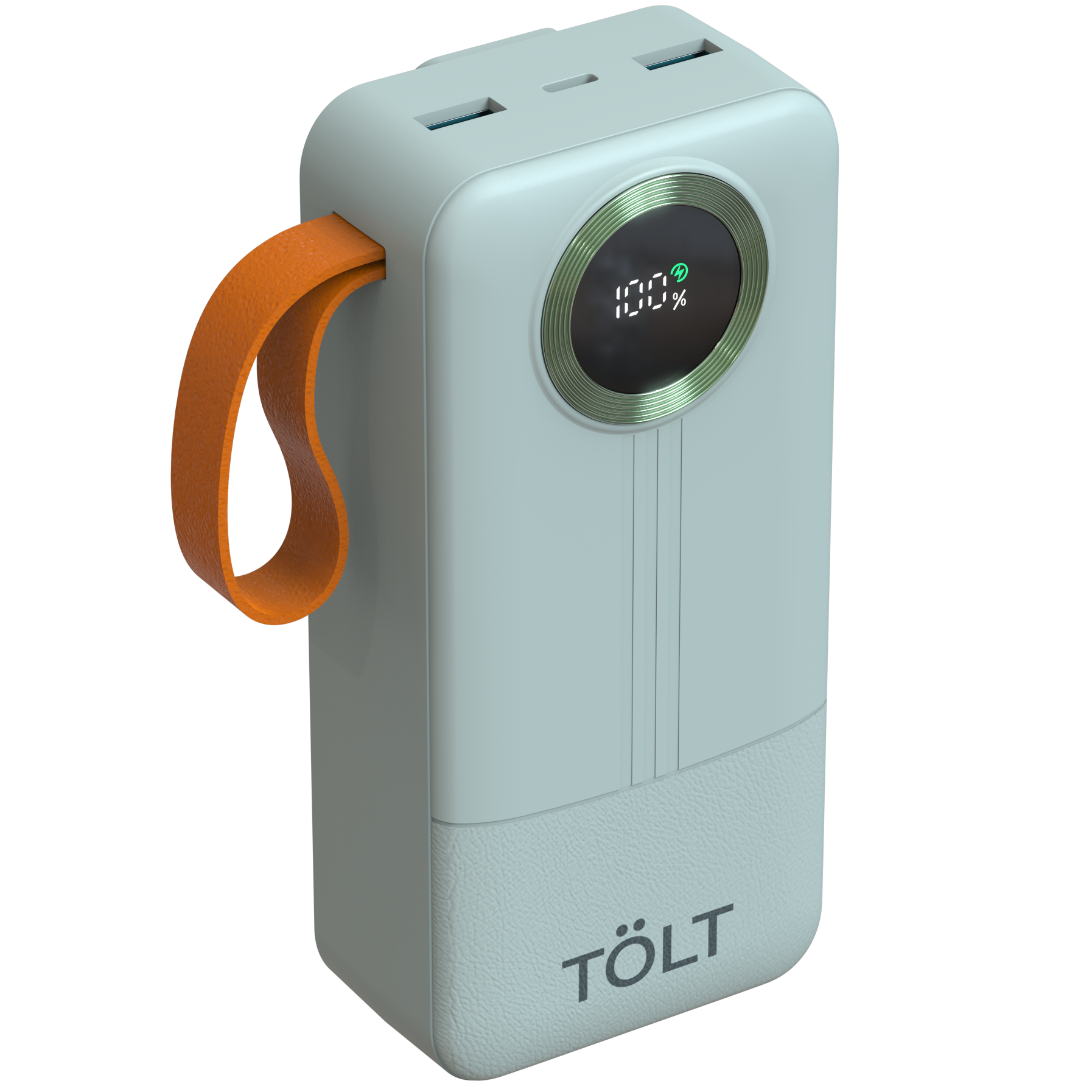 Портативный аккумулятор TOLT Lit KP328 Green, 30000mAh, 22,5W, fast charging and PD, green, CCC / TOLT KP328 Green / Портативный аккумулятор TOLT Lit KP328 Green, 30000mAh, 22,5W, fast charging and PD, green, CCC/ Powerbank TOLT Lit KP328 Green, 30000mAh, 22,5W, fast charging and PD, green, CCC