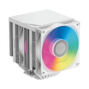 Кулер для процессора / PCCooler CPU Cooler RT720 TC ARGB WH WHITE / Кулер для процессора/ CPU Cooler PCCooler RT720 TC ARGB WH (270W, 4-pin PWM, 157.5mm, Al/Cu, 7x6mm, ARGB, 2x120mm, 73.32CFM, 34.9dBA, 2200RPM, S 1851/1700/1200/115X, AM5/AM4, white)