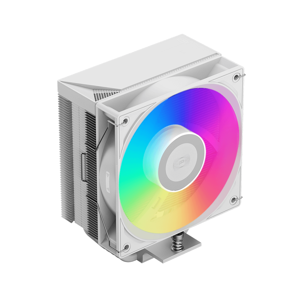 Кулер для процессора / PCCooler CPU Cooler RT500 TC ARGB WH WHITE / Кулер для процессора/ CPU Cooler PCCooler RT500 TC ARGB WH (245W, 4-pin PWM, 152mm, Al/Cu, 5x6mm, ARGB, 1x120mm, 73.32CFM, 34.9dBA, 2200RPM, S 1851/1700/1200/115X, AM5/AM4, white)