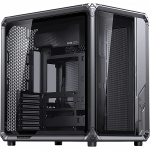 Корпус без блока питания / JONSBO X400 Pro Grey / Корпус без блока питания/ Case JONSBO X400 Pro, Midi-Tower, TG, no fan, 2xUSB-A 3.0 + 1xUSB-C 3.2, ATX, mATX, mITX Grey