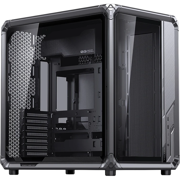 Корпус без блока питания / JONSBO X400 Pro Grey / Корпус без блока питания/ Case JONSBO X400 Pro, Midi-Tower, TG, no fan, 2xUSB-A 3.0 + 1xUSB-C 3.2, ATX, mATX, mITX Grey