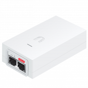 Инжектор / Ubiquiti POE-48-24W-WH / Инжектор/ Ubiquiti POE-48-24W-WH, 48V, 24W (0.5A) passive Power over Ethernet (PoE) injector in white