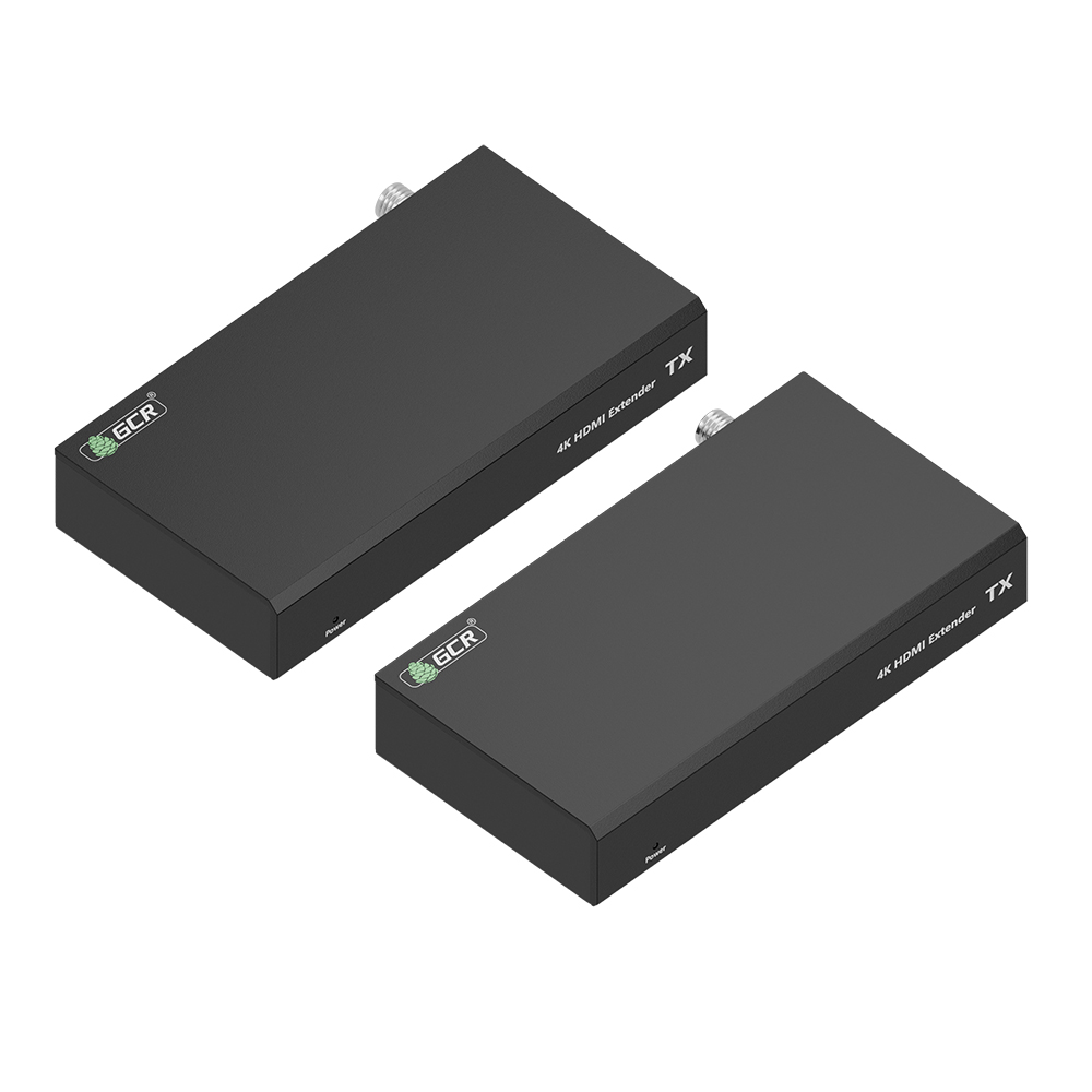 Удлинитель / GCR GCR-54692 / GCR PRO Удлинитель HDMI по витой паре с поддержкой HDBaset 4K до 70М, 1080P до 100М передатчик + приемник, 420, IR POC, RS232