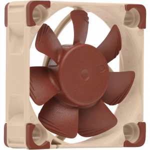 Кулер для корпуса / Noctua NF-A4x10 FLX / Кулер для корпуса/ Case Cooler Noctua NF-A4x10 FLX (40x40x10mm, 3-pin, 4.83CFM, 17.9dBA, 4500RPM, Beige/Brown)