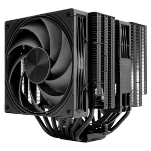 Кулер для процессора / Thermalright Frost Tower 140 (FT-140-BL) / Кулер для процессора/ CPU Cooler Thermalright Frost Tower 140 (4-pin PWM, 158mm, Al/Cu, 7x6mm, 1x120mm+1x140mm, 85.35/120CFM, 33.3/36.25dBA, 2400/1850RPM, S 1851/1700/1200/115X/2011/2066, AM5/AM4, black)