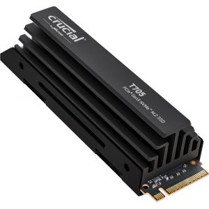 Твердотельный накопитель / Crucial CT1000T705SSD5 / Твердотельный накопитель Crucial T705 1TB PCIe Gen5 NVMe M.2 SSD with heatsink CT1000T705SSD5