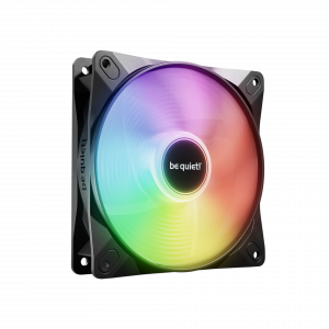 Кулер для корпуса / be quiet! LIGHT WINGS LX 120mm PWM Reverse / Кулер для корпуса/ Case Cooler be quiet! LIGHT WINGS LX 120mm PWM Reverse (120x120x25mm, 4-pin PWM, ARGB, 48.8CFM, 28.5dBA, 1500RPM, Black)