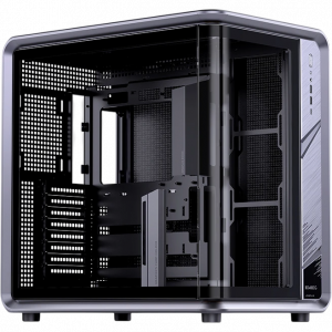 Корпус без блока питания / JONSBO BO400CG / Корпус без блока питания/ Case JONSBO BO400CG, Midi-Tower, TG, no fan, 2xUSB-A 3.0 + 1xUSB-C 3.2, ATX, mATX, mITX Grey