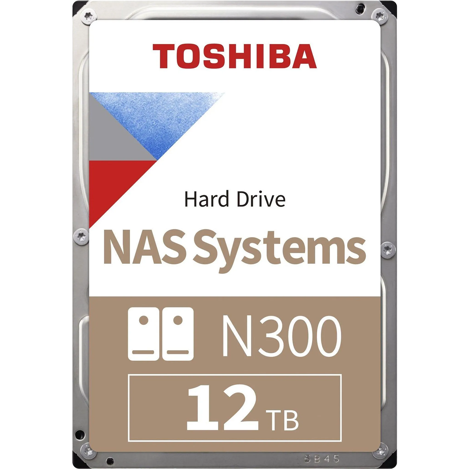 Жесткий диск / Toshiba N300 NAS 12Tb (HDWG51CXZSTA) / Жесткий диск/ HDD Toshiba N300 NAS SATA3 3.5" 12TB 7200 512Mb 6Gb/s 1 year warranty (replacement ST12000VN0008, WD120EFGX, WD120EFBX, WD101EFBX)