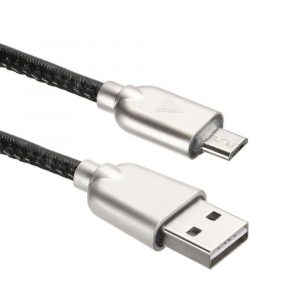 Кабели USB / ACD Systems ACD-U926-M1B / Кабели USB ACD USB кабель ACD-Allure MicroUSB ; USB-A Кожа, 1м, черный (ACD-U926-M1B)