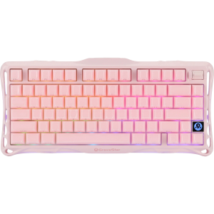Игровая клавиатура / Gravastar Mercury K1 P (6972448923590) / Игровая клавиатура/ Механическая беспроводная клавиатура Gravastar Mercury K1 P PNK