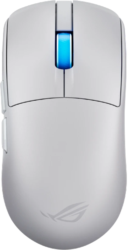 ASUS ROG ROG HARPE II ACE, 48g, Wired, 2.4GHz RF, Bluetooth 5.1, 442K DPI sensor, 5 Programmable Buttons, White