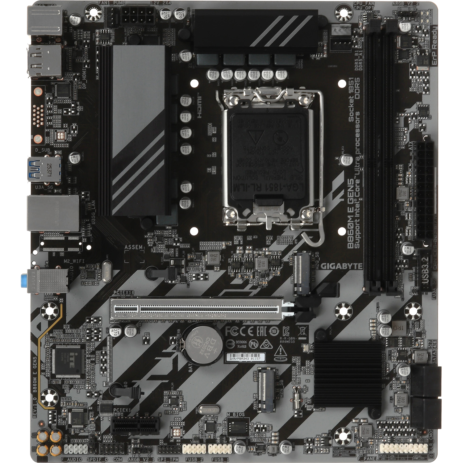 Материнская плата / GIGABYTE B860M E GEN5 / Материнская плата/ B860M E GEN5