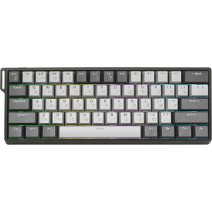 Игровая клавиатура / AULA WIN60HE PRO Edition (6978080504111) / Игровая клавиатура/ Механическая клавиатура AULA WIN60HE PRO Edition Светло-серо-тёмно-серый Meteor магнитные свитчи