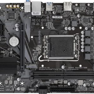 Материнская плата / Gigabyte H610M K V2 / Материнская плата Gigabyte H610M K V2 Soc-1700 Intel H610 2xDDR5 mATX AC`97 8ch(7.1) GbLAN+HDMI+DP