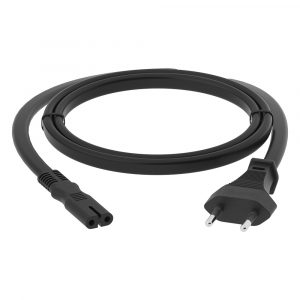 Кабель питания / Greenconnect GCR-54270 / GCR PRO Кабель питания черный, 5.0m, плоская вилка - C7, 20,75mm, медь