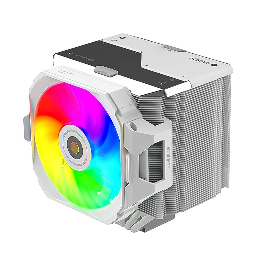 Вентилятор корпусной / ALSEYE CORPORATION LIMITED AS.01.10.0002 / Кулер для CPU ALSEYE i600-W, Two fans version Product size144x121x159mm TDP270W Soldering technology CD texture Application IntelLGA115X,1200,1700,1366,2011 AMDAM4
