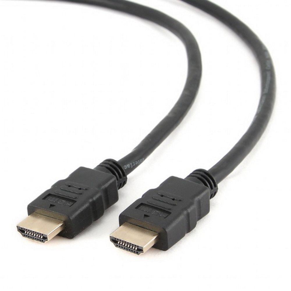 Кабель HDMI / Cablexpert CC-HDMI4-10M / Кабель HDMI Cablexpert CC-HDMI4-10M, 10м, v2.0, 19M/19M, черный, позол.разъемы, экран, пакет (065856)