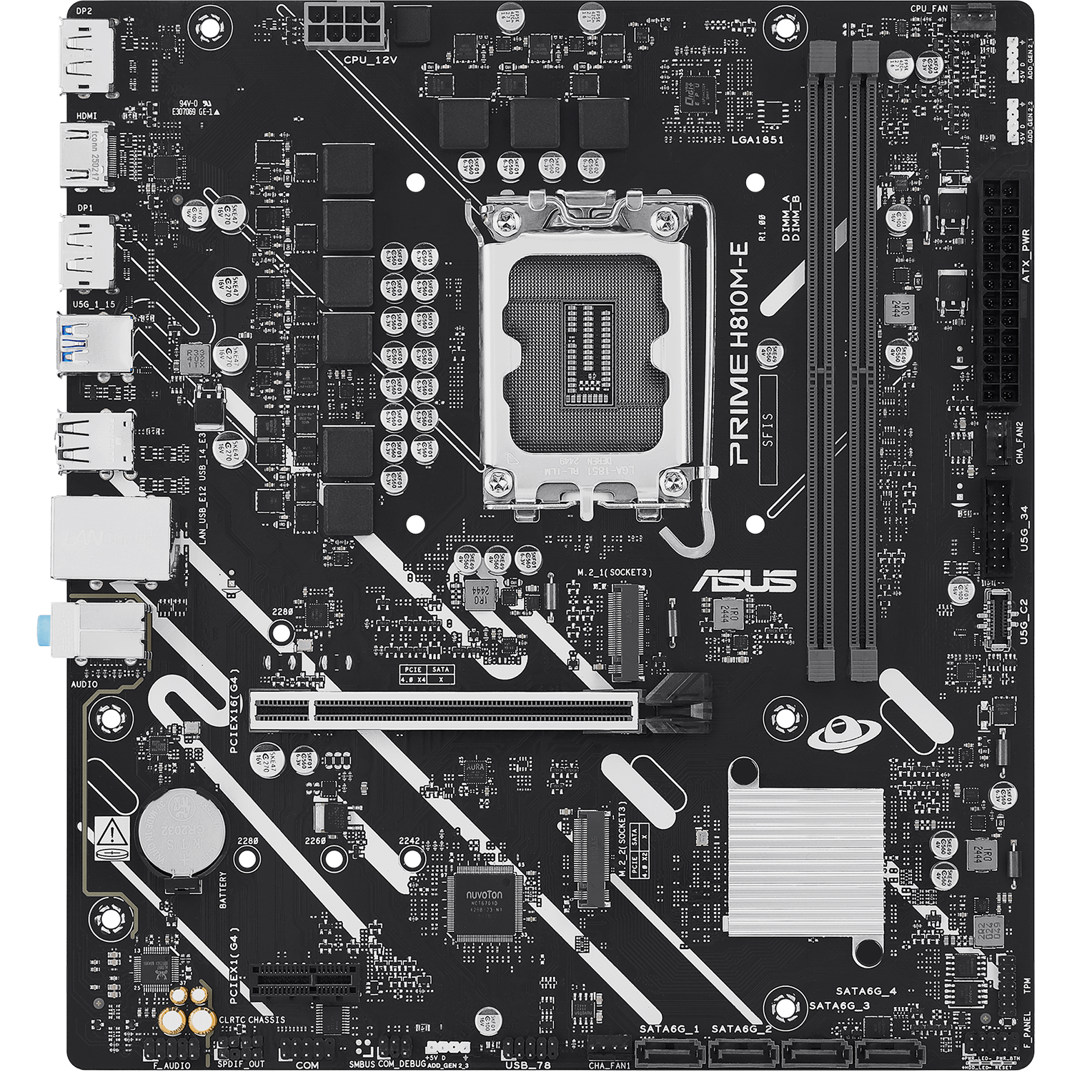 Материнская плата / ASUS PRIME H810M-E-CSM (90MB1N20-M0EAYC) / Материнская плата/ PRIME H810M-E-CSM
