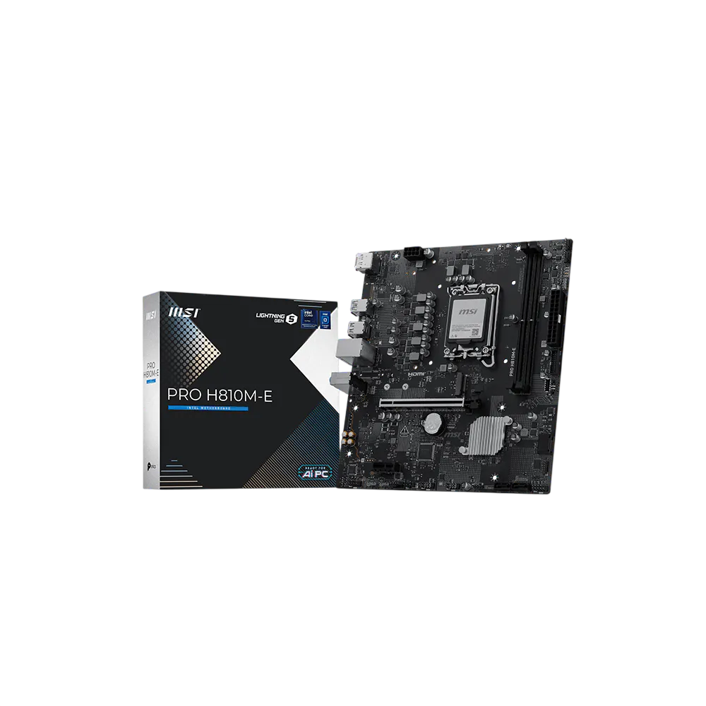 Материнская плата / MSI PRO H810M-E / Материнская плата/ PRO H810M-E