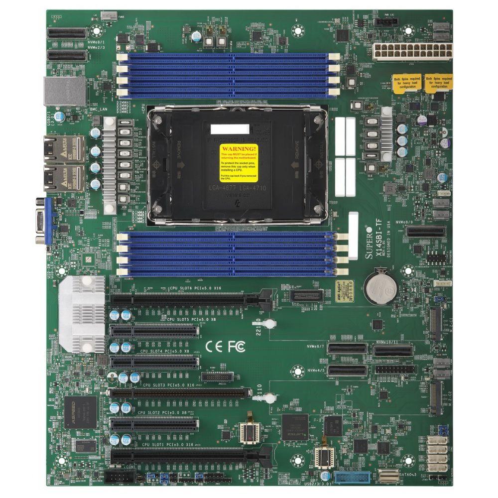 Материнская плата / SuperMicro MBD-X14SBI-TF-B / Материнская плата SuperMicro MBD-X14SBI-TF-B