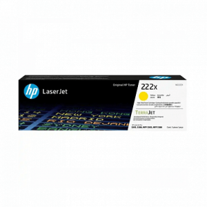 Тонер-картридж / HP W2222X / Тонер-картридж/ HP 222X High Yield Yellow Original LaserJet Toner Cartridge [W2222X]