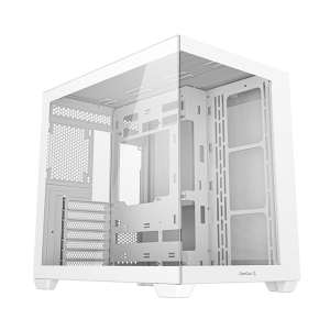 Deepcool CG530 WH без БП, боковое окно (панорама), белый, ATX (R-CG530-WHNDA0-G-1)