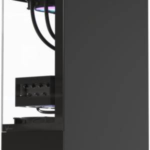 Formula V Line Crystal Z1 Black V2, ATX, Left & Front side Tempered Glass, USB3.0*1+USB2.0*1,+Type C*1