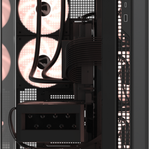 Formula V Line Crystal Z7 PA Black, ATX, TYPE-C*1, USB3.0*1, Front+Side Glass, SIDE 3x PERFORMANCE ARGB, REAR 2x PERFORMANCE ARGB
