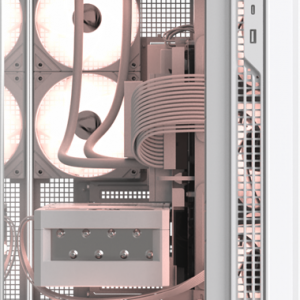 Formula V Line Crystal Z7 PA White, ATX, TYPE-C*1, USB3.0*1, Front+Side Glass, SIDE 3x PERFORMANCE ARGB, REAR 2x PERFORMANCE ARGB