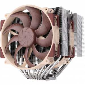 Кулер для процессора / Noctua NH-D15 G2 / Кулер для процессора/ CPU Cooler Noctua NH-D15 G2 (228W, 4-pin PWM, 168mm, Al/Cu, 8x6mm, 2x140mm, 91.5CFM, 24.8dBA, 1500RPM, S 1851/1700/1200/115X, AM5/AM4, Beige/Brown)