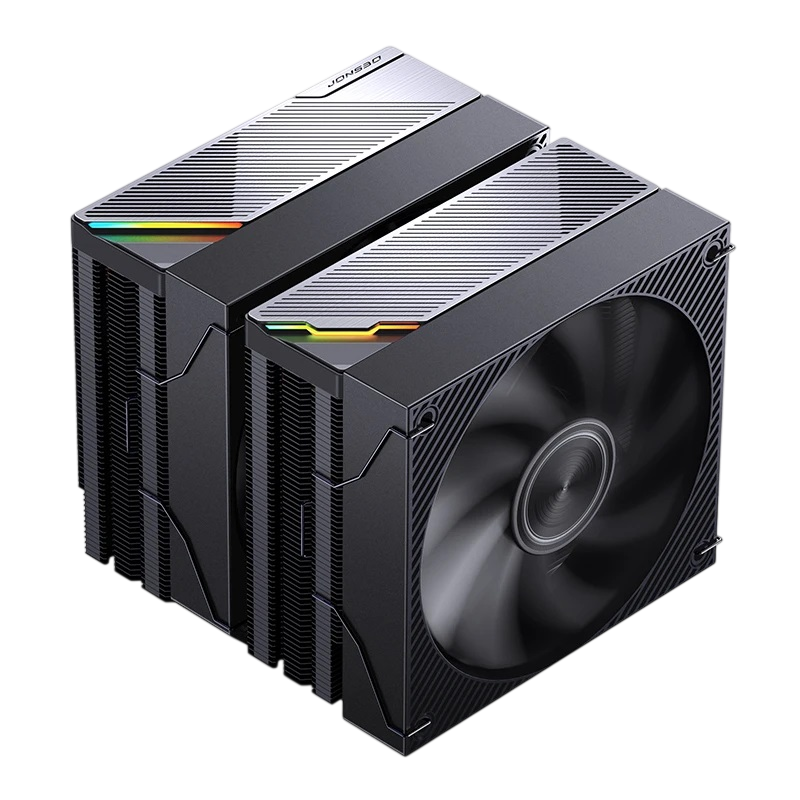 Кулер для процессора / JONSBO CA90 ARGB Black / Кулер для процессора/ CPU Cooler JONSBO CA90 ARGB (270W, 4-pin PWM, 159mm, Al/Cu, 6x6mm, ARGB, 1x130mm + 1x120mm, 76.57CFM/69.61CFM, 31.4dBA/32.6dBA, 1800RPM/1800RPM, S 1851/1700/1200/115X, AM4/AM5 Black)