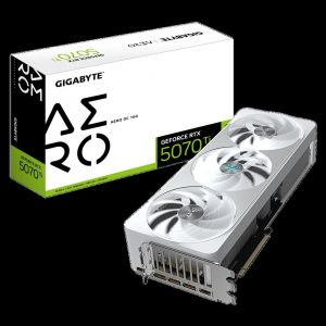 Видеокарта / Gigabyte GV-N507TAERO OC-16GD / Видеокарта GIGABYTE PCIE16 RTX5070TI 16GB GV-N507TAERO OC-16GD