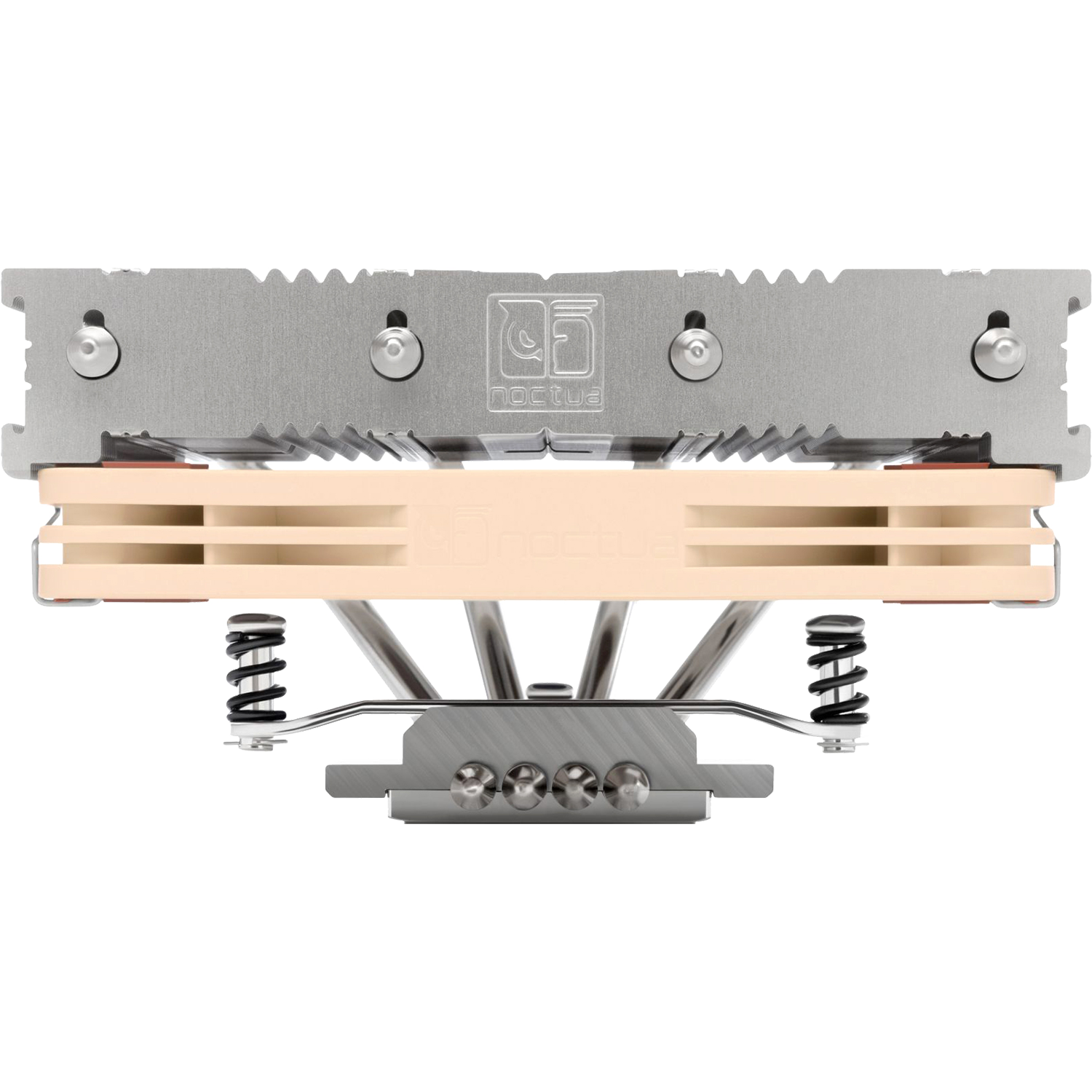 Кулер для процессора / Noctua NH-L12S / Кулер для процессора/ CPU Cooler Noctua NH-L12S (88W, 4-pin PWM, 70mm, Al/Cu, 4x6mm, 1x120x120x15mm, 55.44CFM, 23.9dBA, 1850RPM, S 1851/1700/1200/115X, AM5/AM4, Beige/Brown)