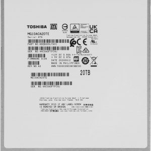 Жесткий диск / Toshiba MG10ACA20TE / Жесткий диск Toshiba SATA-III 20TB MG10ACA20TE Server Enterprise Capacity 512E (7200rpm) 512Mb 3.5" [MG10ACA20TE]