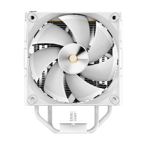 Ocypus Iota A40 WH Dual Fan, 2x120mm FAN, Display Panel, 4 HEAT PIPES, 4-PIN PWM, 500-2000 RPM, 29DBA, FDB, LGA115X/1200/1700/18XX, AM4/AM5