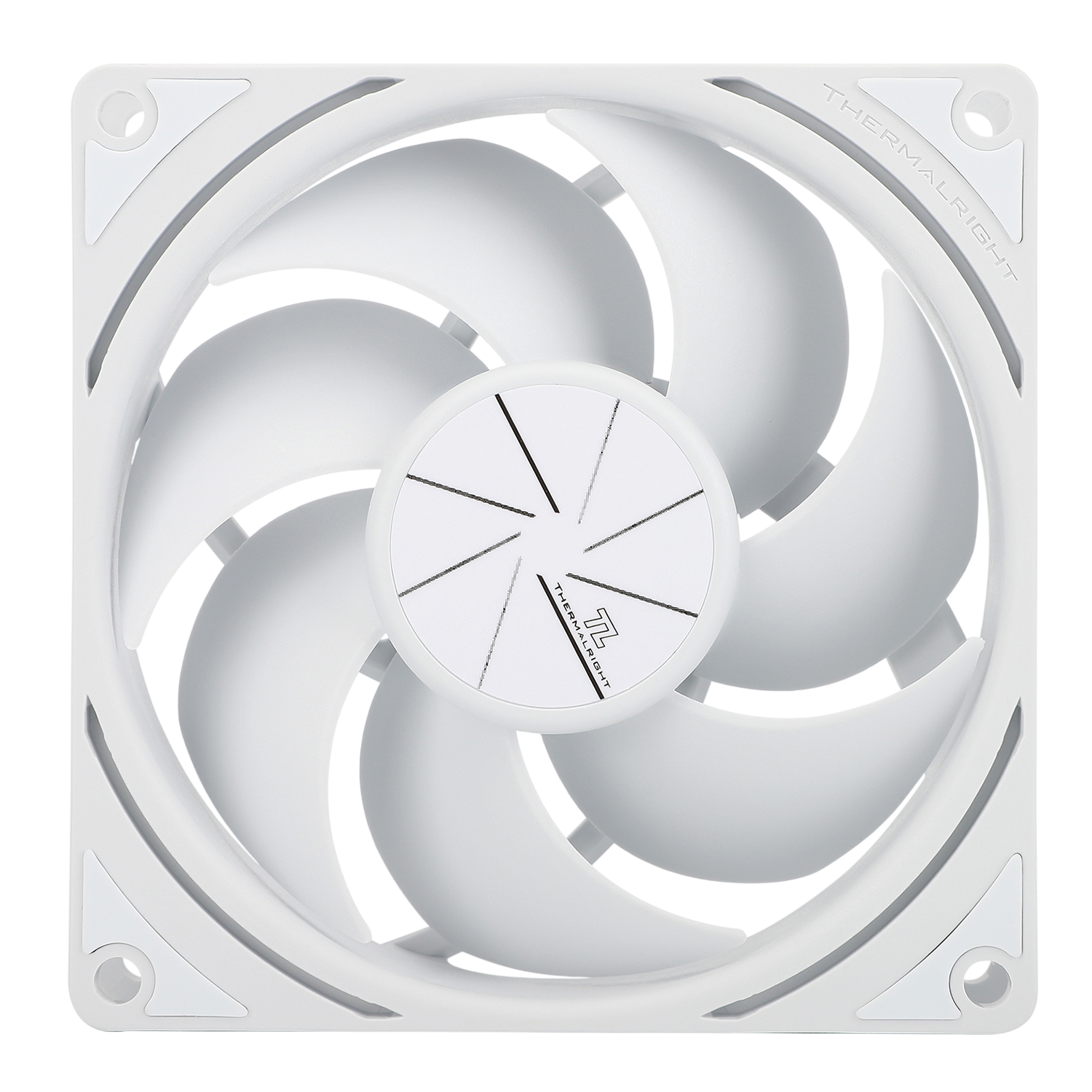 Кулер для корпуса / Thermalright TL-P9W / Кулер для корпуса/ Case Cooler Thermalright TL-P9W (92x92x25mm, 4-pin PWM, 32.77CFM, 23.85dBA, 2200RPM, White)