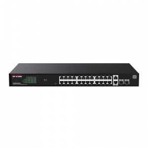 Управляемый PoE-коммутатор / Tenda G2228P-24-410W / Управляемый PoE-коммутатор 26GE+2SFP IP-COM