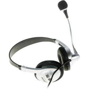 Гарнитура / RITMIX RH-533USB Серебристый / Гарнитура/ Гарнитура RITMIX RH-533USB Серебристый (2.4м)