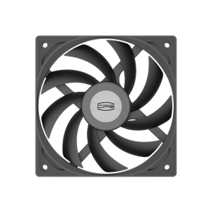 Кулер для корпуса / PCCooler F5 R12015 BK / Кулер для корпуса/ Case Cooler PCCooler F5 R12015 BK (120x120x15mm, 4-pin PWM, 68CFM, 35dBA, 2200RPM, Black)