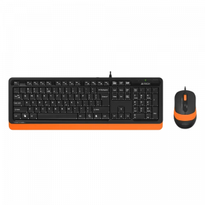 Клавиатура + мышь A4Tech Fstyler F1010 клавчерный/оранжевый мышьчерный/оранжевый USB Multimedia (F / A4Tech F1010 ORANGE / Клавиатура + мышь A4Tech Fstyler F1010 клавчерный/оранжевый мышьчерный/оранжевый USB Multimedia (F