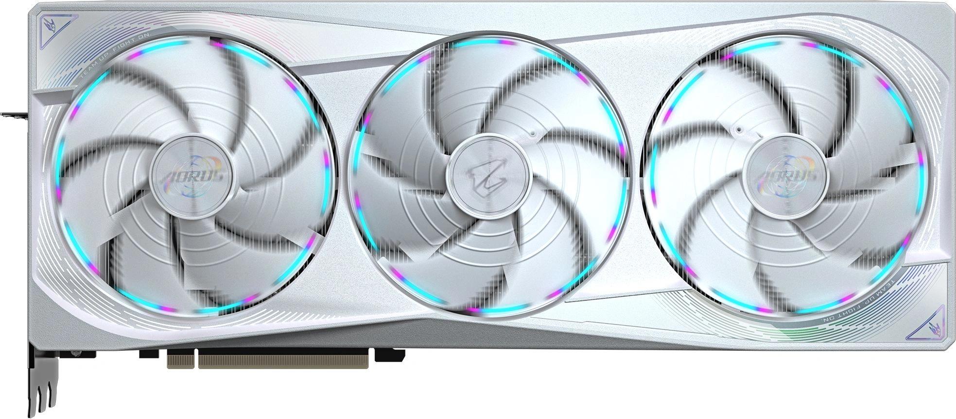 Видеокарта / Gigabyte GV-N5080AORUSM ICE-16GD 1.0 / Видеокарта Gigabyte PCI-E 5.0 GV-N5080AORUSM ICE-16GD 1.0 NVIDIA GeForce RTX 5080 16Gb 256bit GDDR7 2805/30000 HDMIx1 DPx3 HDCP Ret