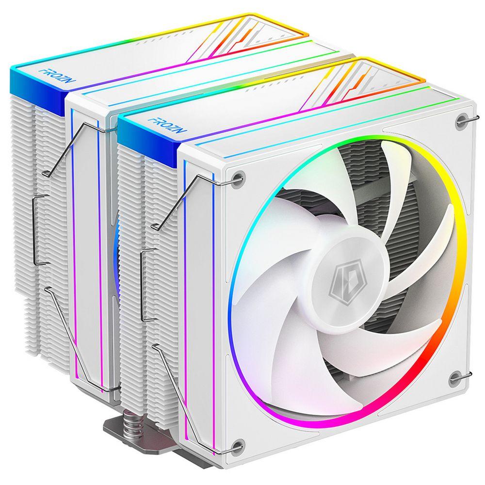 Вентилятор корпусной / ID-COOLING FROZN_A620_ARGB_WHITE / Вентилятор Cooler ID-Cooling FROZN A620 ARGB WHITE 270W/ Intel 1700, 12, 115, AMD AM5, AM4/ Screws