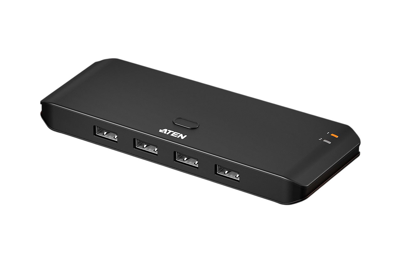 2 x 4 USB 2.0 переключатель / ATEN US4224 / 2 x 4 USB 2.0 переключатель/ 2 x 4 USB 2.0 Sharing Switch