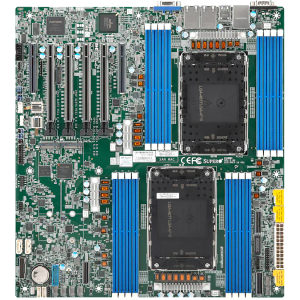 Системная плата / Supermicro MBD-X14DBI-B_bundle1 / Системная плата/ MB Supermicro X14DBI, E-ATX, 2x LGA-4710 (Intel Xeon 6700/6500 with P-cores/6700 with E-cores), 16x DDR5 ECC RDIMM 6400MT/s, 4x PCIe 5.0 x16, 2x PCIe 5.0 x8, 3x PCIe 5.0 x8 via MCIO, 2x M.2 PCIe 5.0 x4 slots (M-key 2280/22110), 10x SATA3, 1x dual 1GBase-T LAN (Broadcom BCM5720), AST2600