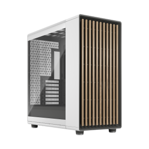 Корпус ПК без блока питания / Fractal Design North XL RC Chalk TG Clear White / Корпус ПК без блока питания/ Case Fractal Design North XL RC Chalk TG Clear, Full-Tower, 3x140mm, 2xUSB-A 3.0 + 1xUSB 3.2 Type-C, ATX, mATX, mITX White